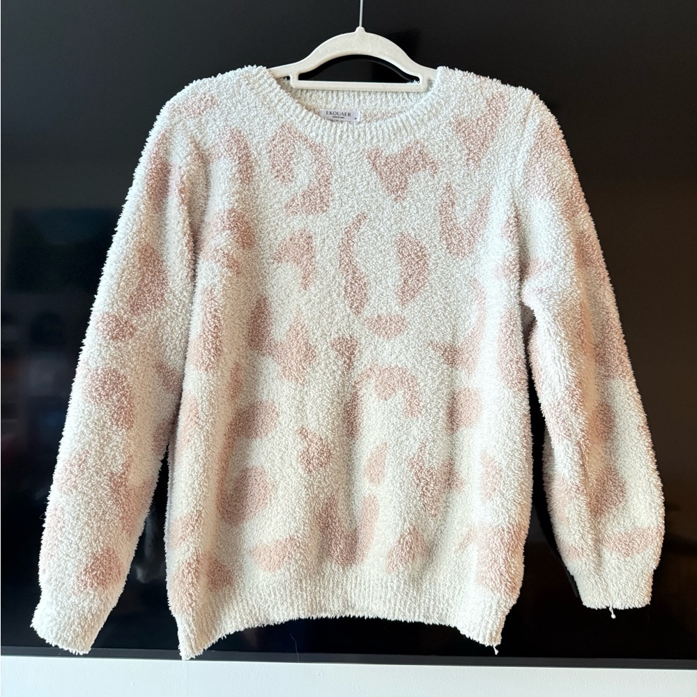White Pink Sweater